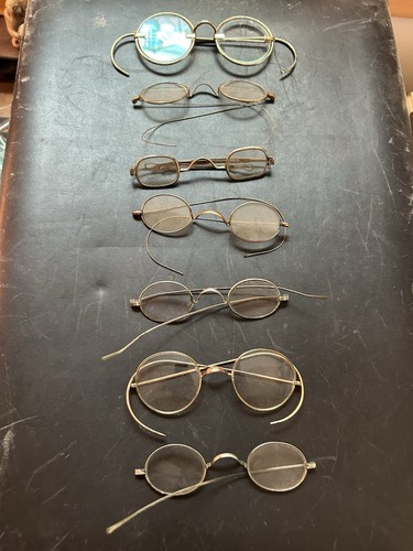 Lot antique eyeglasses - antique,