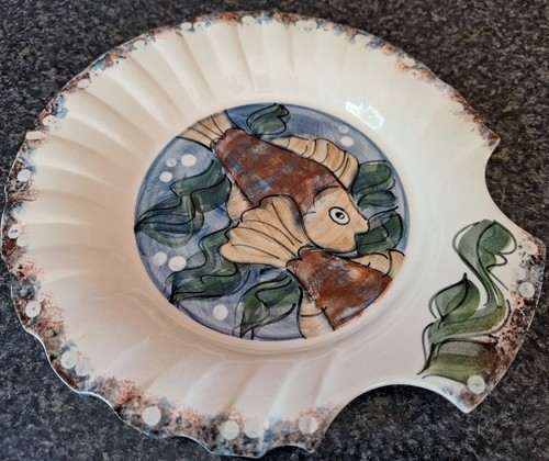 Jersey pottery hand painted - hand,