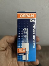 OSRAM Halolux Ceram Lampada Alogena B15d 100W 230V Chiaro 64475