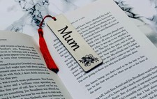 Wooden Personalised Bookmark