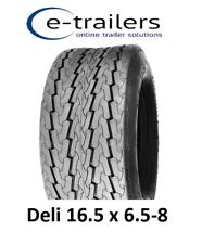16.5 x 6.5-8 6ply DELI TRAILER BUGGY TYRE - RATED 73M 360Kg EACH - BATESON 120V