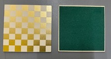 Chess Board (with Felt Back). 18cm.