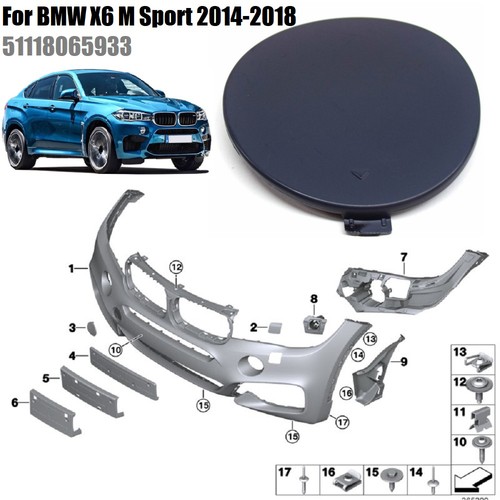 Front bumper tow hook - bumper, eye