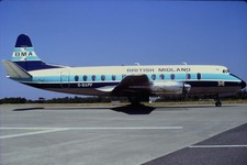 RB639_G-BAPF_BMA_VICKERS 814 VISCOUNT_1984_JER - ORIGINAL KODAK SLIDE