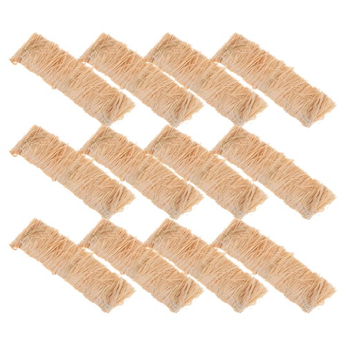 12pcs mini straw - mini, thatch
