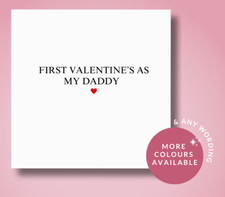 First Valentine’s Day Card