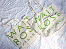 2 Waitrose Cotton Canvas Tote