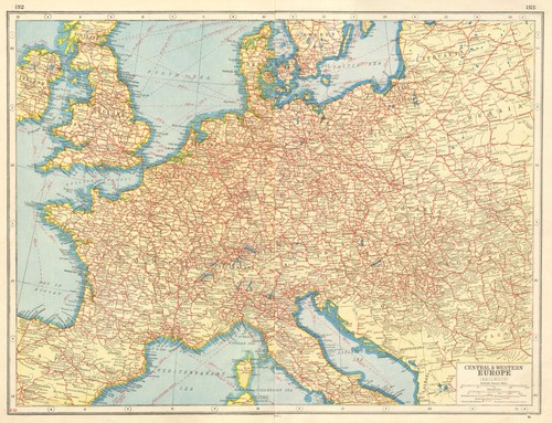 Europe railways double - europe, railways.