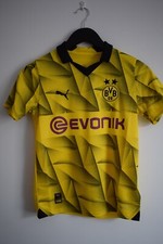Borussia Dortmund 2023 2024 third shirt BNWT. Genuine Puma, Child 11 - 12 years.