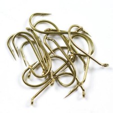 Fly Tying 50x Bronze Hooks ALL SIZES Jig, Dry, Wet Fly, Lure, Long Shank, Grub