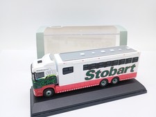 Oxford Eddie Stobart Scania Highline Horsebox -OO (1:76) - New & Boxed (MWTB)