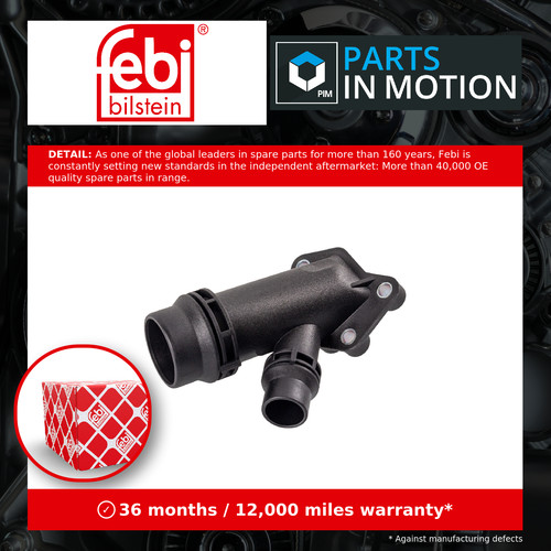 Coolant flange pipe - /, fits