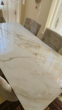 Marble Dining Table Chairs