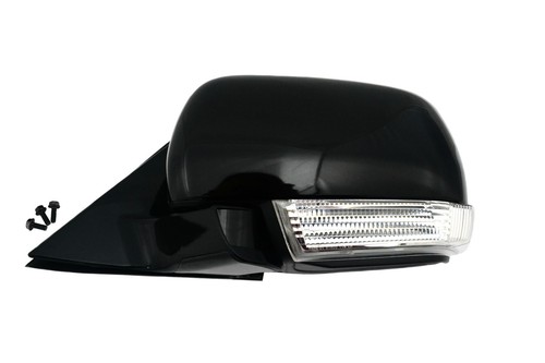 Door wing mirror black - door/wing,