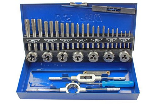 Piece metric tap - piece, and