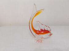 Vintage Murano Italian Art Glass Fish Animal Figurine Ornament