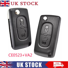 Remote Car Key Shell Fob For Citroen C2 C3 Picasso C4 C8 Dispatch VA2 CE0523