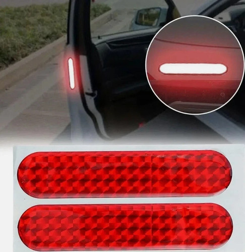 Red reflective safety - red,