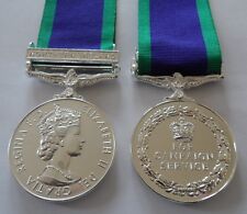GSM Northern Ireland Full Size Medal, GSM, Military, Ribbon, Replacement, Army