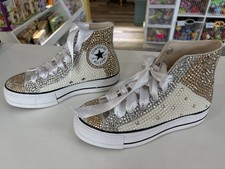 Bling Platform Converse Size 4