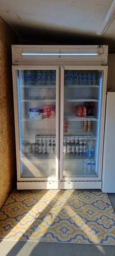 Beer fridge glass door - beer, used