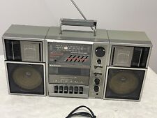 Vintage Sanyo M9835L Radio Cassette Player Boombox Stereo 4 Band