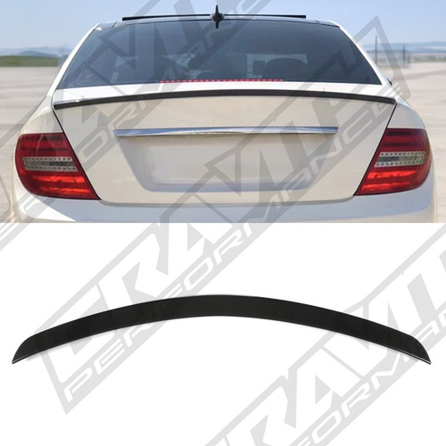 Gloss black rear - rear, amg