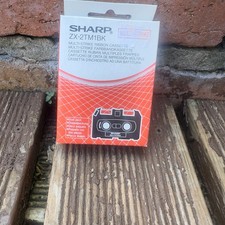 Sharp Font Writer Word Processor ZX-2TM1BK Multi Strike Ribbon Ink Cartridge x2 