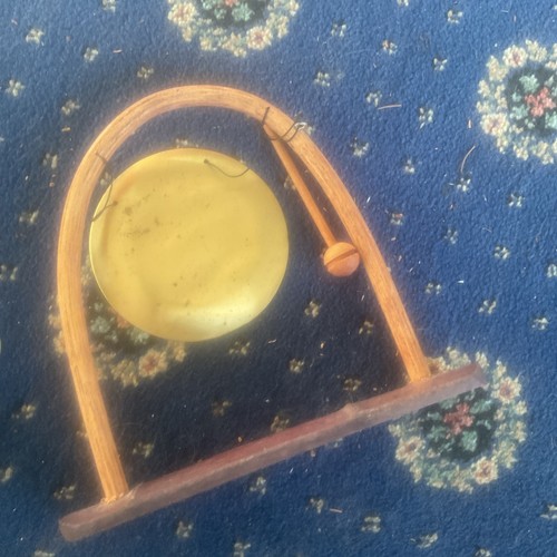 Gong instrument metal hand - instrument,