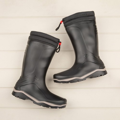 Dunlop mens wellies black - dunlop,