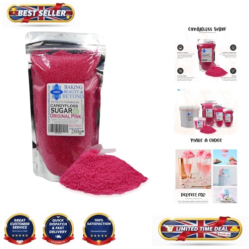 200g candy floss sugar - 200g,