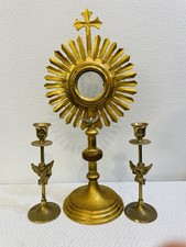 VINTAGE SET OF MONSTRANCE