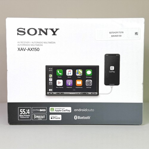 Sony xav ax150 95in - xav-ax150, 6.95in