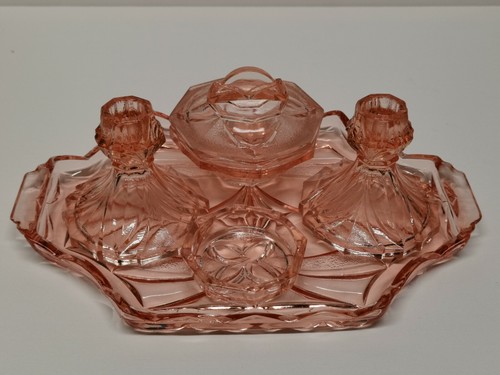 Vintage dressing table set - dressing,