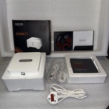 Sonos Connect Smart Wireless Stereo Adaptor -S1 App Control -Fully Working Boxed