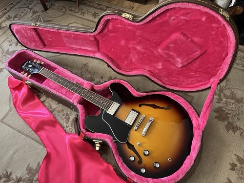 Left handed epiphone - left, in