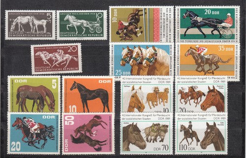 East germany gdr - -, horses