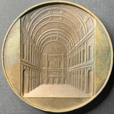 Netherlands: ND (1850) 59mm Amsterdam State House J. Wiener Bronze Medal