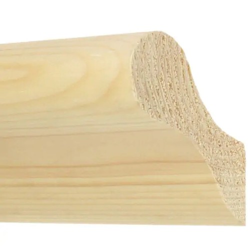 Pine pigs ear moulded handrail - pigs,