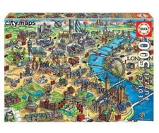 London City Map Jigsaw Puzzle