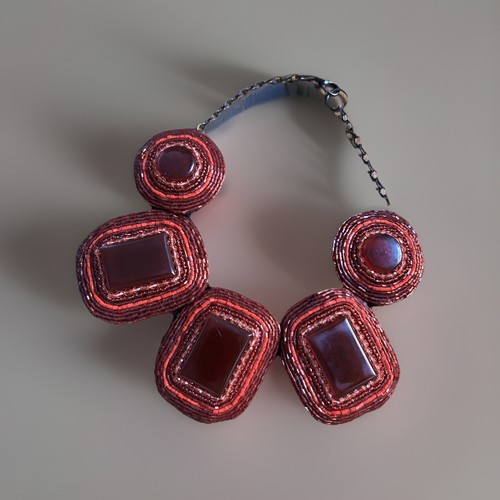 Vintage red bakelite and - bakelite?,