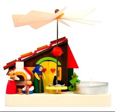 Graupner Erzgebirge tea light pyramid Hansel & Gretel-rare-NEW & ORIGINAL PACKAGING