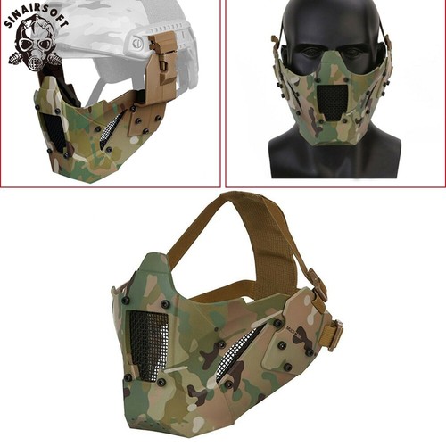 Tactical mesh mask half - mesh,