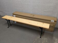 British Army - Military - MOD - Wooden Trestle Folding Bench Current Issue
