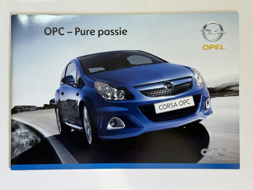 Opel opc range - brochure, 2007