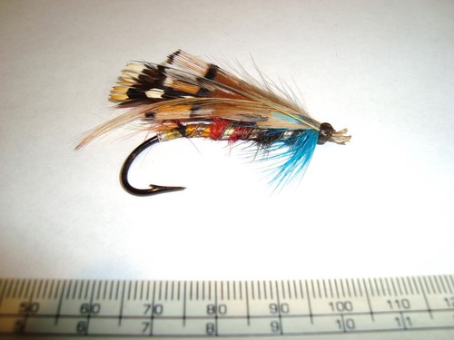 Vintage fishing salmon - , fly