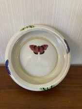 Vintage Empire Ware EPC Art Deco Lustre style large float bowl with Butterflies