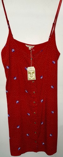 Nwt obey red floral - red, polka