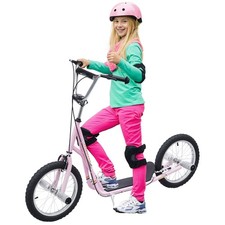 HOMCOM Teen Scooter Children