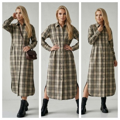Women cos dress khaki - women,